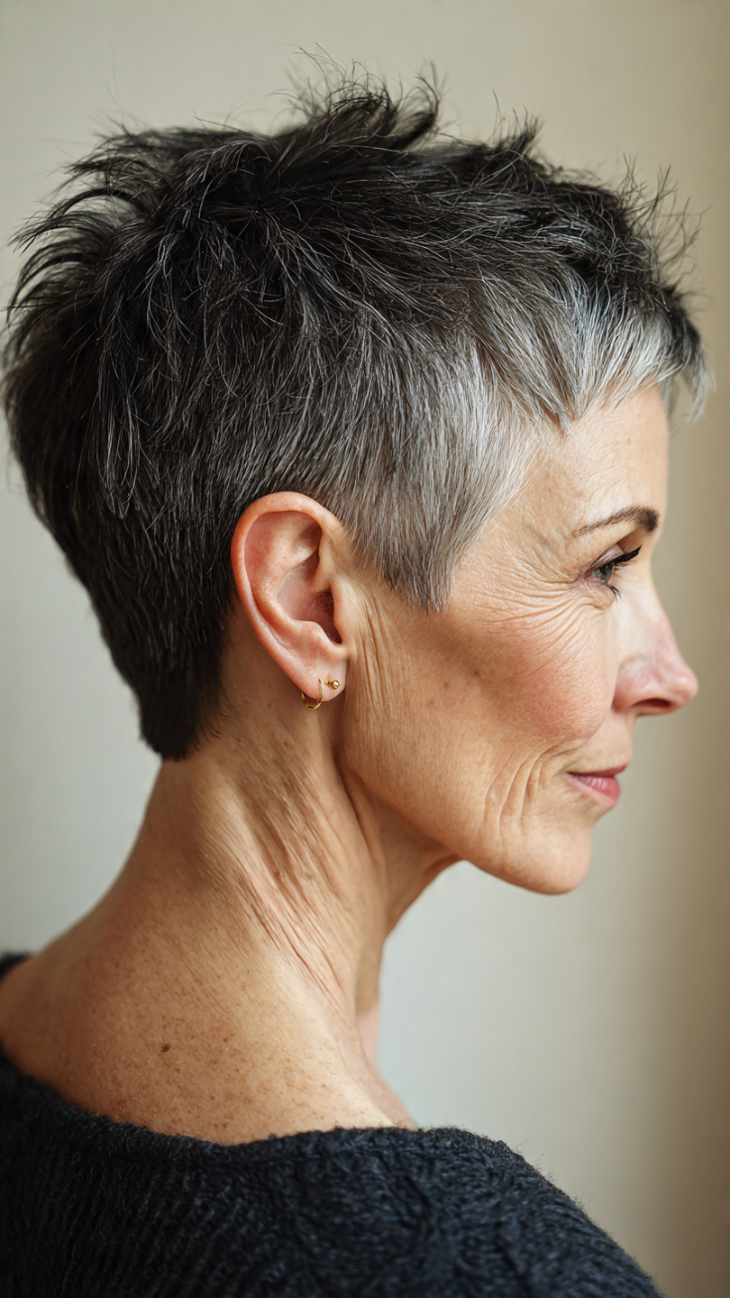 13 Edgy Choppy Pixie Haircut Over 50 That Feel Like You