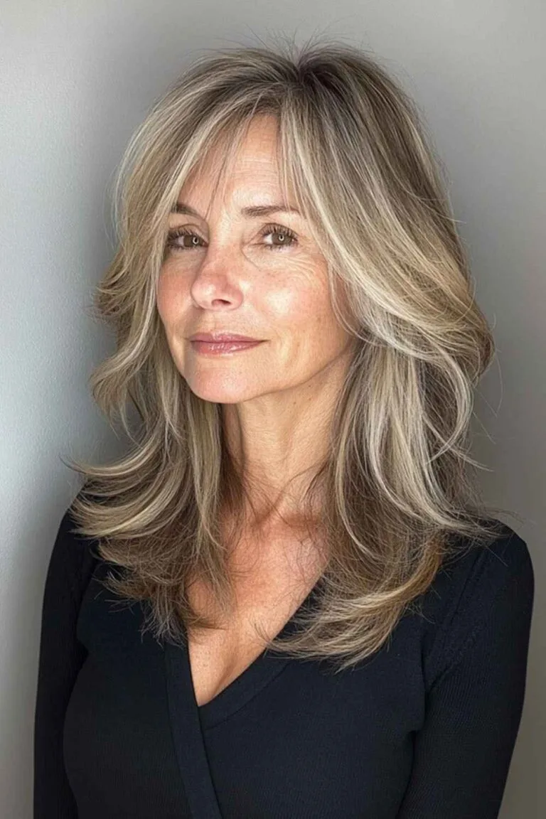 10 Curtain Bangs for Women Over 50 That Soften, Frame, and Take Years Off